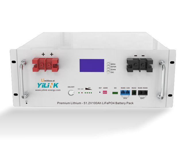 YiLink LiFePO4 Rack Mount Battery - YL-S51100